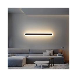 Aplica Liniara 21W, Neagra, 60Cm, Intensitatea Reglabila