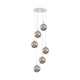 Lustra Rustica Tip Pendul, Tip Stea, Dulie E27, Max 40W, Cod: 8857/1Ro - Lustre LED > Lustre bucatarie