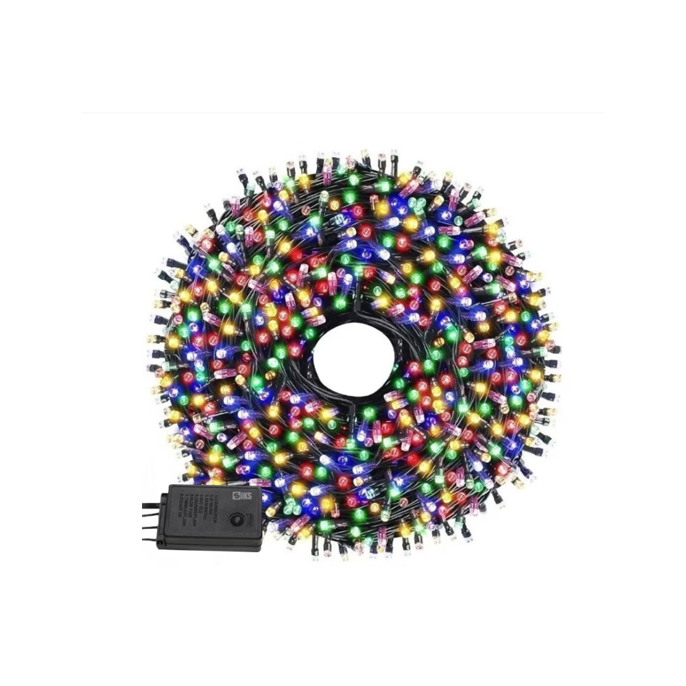 INSTALATIE DE POM  CU 300LED SIR 23 METRI  cu 8 jocuri lumini Multicolori